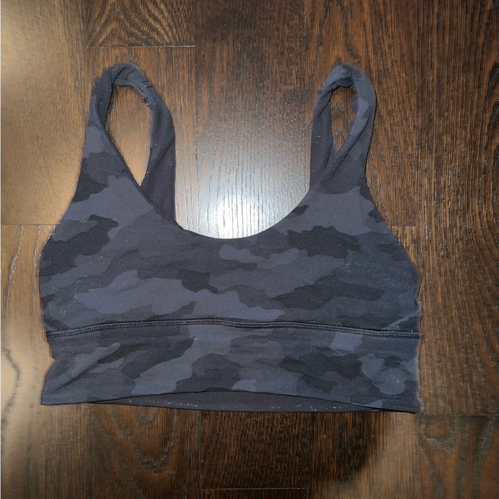 Lululemon black camp sports bra